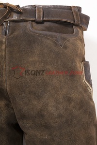 Lederhosen ลายปักขนาดพลัสไซส์ผ้าบาวาเรียเลอร์บาวาเรียระบายอากาศได้ดี - Product Image 2