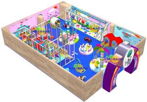 140sqm รูปแบบพิเศษในร่มสนามเด็กเล่นสนามเด็กเล่นในเชิงพาณิชย์ Softplay สนามเด็กเล่น - Product Image 2