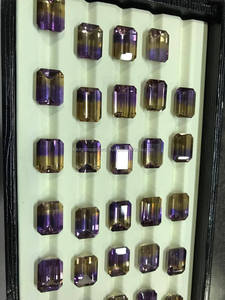 Piedras de Ametrina de Primera Calidad, Gemas de Ametrina Bicolor Perfectas - Product Image 5