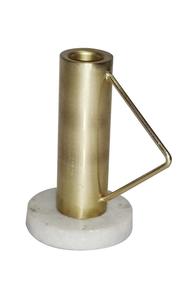 Bougeoir votif moderne en fer fait à la main pilier de cylindre unique pour la maison et l'extérieur cadeau de Noël d'Inde - Product Image 5