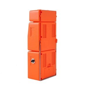 สีแดงมินิกีต้าร์เบสแอมป์ลำโพงที่ใช้ในการเชื่อมต่อหูฟังสเตอริโอ - Product Image 3