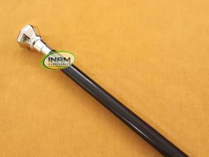 Handmade Designer Wooden <b>Foldable</b> <b>Walking</b> <b>Stick</b> with Brass Knobe Handle/ Wooden <b>Walking</b> Canes Designer with Brass Knobe Handle - Product Image 5