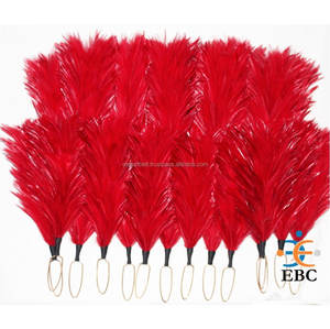 OEM-gorros de plumas de Plume Hackle hechos a mano, Boina, plumas, colores y tamaños personalizados, accesorio de uniforme, color blanco y púrpura, Real irlandés - Product Image 3