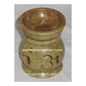 Quemadores de Aceite Personalizados Decorativos para el Hogar de Piedra de Savia - Product Image 1