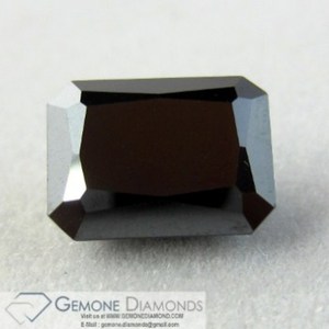 2.00 Carat AAA+ Quality of Genuine Emerald Cut Black Natural Diamonds - Product Image 3