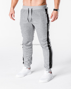 MEN'S COTTON RICH JOGGERS narrow <b>foot</b> cotton pants colored cotton pants quality fashion brand - Product Image 3