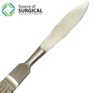 Hoja de bisturí Str con mango Fábrica Venta al por mayor Seguridad médica Hoja quirúrgica Bisturí con mango de plástico - Product Image 4