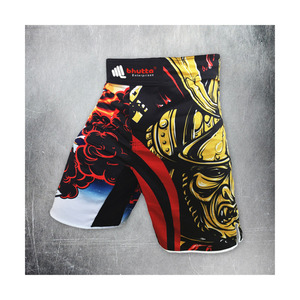 Unisex Adult MMA Shorts-Polyester/Nylon Material - Product Image 1