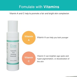 Crema hidratante de uso diario, ácido hialurónico, vitamina C, retinol para adultos, loción blanqueadora de la piel, crema hidratante brillante - Product Image 3