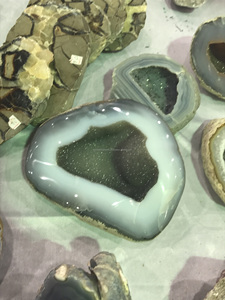 Dentelle bleue fantaisie, Agate, 1 pièce - Product Image 6