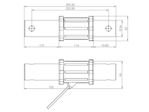 Pantalla de celda de carga tipo móvil KOBASTAR LP42 con precisión de 0,1g/1g en kg para básculas de pesaje - Product Image 3
