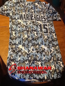 Jersey de baseball par personnalisation, maillot de baseball par sublimation, bon marché, impression personnalisée, vente en gros - Product Image 5