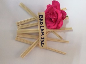 Palillos gemelos de madera de 21-24 cm para sushi, palillos desechables de bambú, palillos ecológicos - Product Image 6