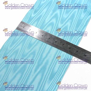 Cinta Moire de grogrén ecológica al por mayor azul cielo | Accesorios de ropa Masonic Regalia | Cintas Moire - Product Image 5