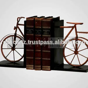 Decorativo Della Bicicletta Fermalibri in metallo