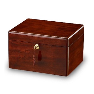 Caja de madera con grabado para cenizas funerarias, urnas de cremación, estilo americano/europeo, para adultos, 2019 - Product Image 1