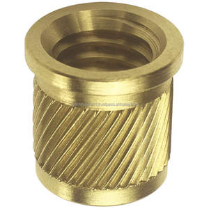 M2 Laiton moletage Insert Écrou Grande Qualité Fixation Prix Raisonnable Facilement Disponible De L'exportateur et Le Fabricant - Product Image 1