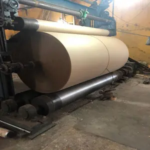 1 sided coated 100 gsm kraft paper jumbo roll paper for making carton box for sale