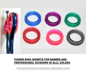 Barbier et ciseaux à effiler inserts de bague de haute qualité petites moyennes et grandes tailles - Product Image 2