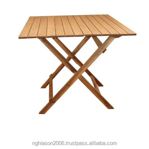 Sillas de jardín de madera apilables duraderas y elegantes modernas, certificado de origen para hoteles, parques, villas y cenas al aire libre - Product Image 1