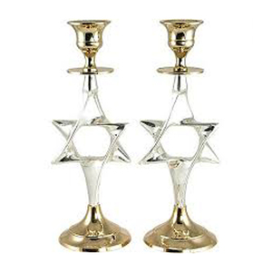 Estrella Menorah soporte de la vela - Product Image 1