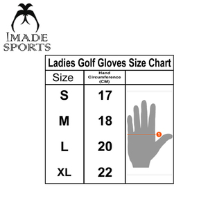 Gant de golf pour femme, une paire, système d'adhérence amélioré, frais et confortable - Product Image 2