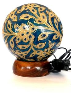 โคมไฟผิวอูฐพิมพ์ลายด้วยมือโคมไฟผนังทำจากหนังอูฐ - Product Image 5