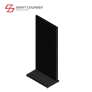 Góndola de panel de estantería de zapatos de metal de tienda independiente - Product Image 5