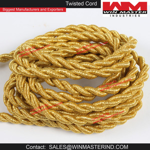 Corde de cordon d'épaule uniforme de cérémonie en fil Aiguillette confortable pour une utilisation vestimentaire avec couleur et taille personnalisées - Product Image 2