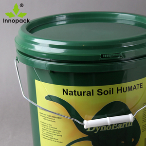 Cubos de plástico de 2,5 galones con tapas, alta calidad - Product Image 3