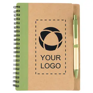 Customized Printed Cheap Mini Lined Spiral Memo Notepad Pocket Diary With Pen