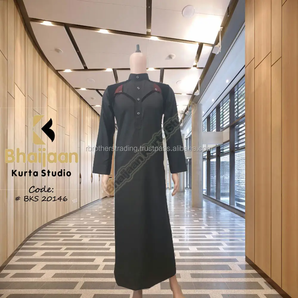 Kaftyan Thobe arabe, robe pour hommes musulmans, modèle dubaï Abaya, jalya, vente en gros, d'usine