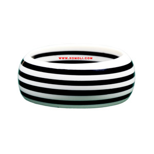 Purple lines custom jewelry wholesale resin <b>wooden</b> bracelet <b>bangle</b> - Product Image 3