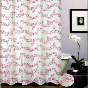 Rideaux de douche multicolore Taille et design personnalisés Rideau de douche à rayures pour salle de bain - Product Image 3