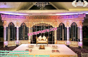 เสาคริสตัล LED สุดหรูสำหรับงานแต่งงาน ชุดเสาคริสตัลสีขาวสำหรับงานแต่งงานแบบเปิด  ชุดเสาคริสตัลสำหรับงานแต่งงานแบบเปิด สไตล์ราชวงศ์ ลดราคาที่ฟลอริดา - Product Image 6