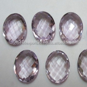 
 
 
 Pierre précieuse en améthyste naturelle rose, pierre brute, taille polie, cristal clair, pour la fabrication de bijoux, taille et poids personnalisables, usine Di - Product Image 2