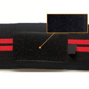 Unisex Customizable Cotton Spandex Breathable Durable Adjustable Sport Protection <b>Wrist</b> <b>Wraps</b> <b>Gym</b> Weightlifting Fitness Safety - Product Image 5