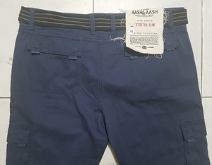 กางเกงขายาวผ้าฝ้ายสำหรับผู้ชาย, กางเกงคาร์โก้มีกระเป๋า6กระเป๋ามีของเยอะในตลาดบังกลาเทศ - Product Image 5