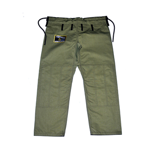 Kimono de Jiu-Jitsu Brasileño Verde 2022, Tejido Pearl Weave de 450 g/m² con Pantalón Ripstop - Product Image 1