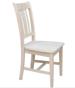 Chaise de salle à manger à dossier haut en bois massif de haute qualité Collection design traditionnel fait à la main pour bureau à domicile prix de gros meubles - Product Image 2