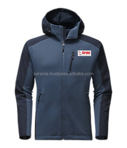Chaqueta con cremallera de lana fina de franela de poliéster 100% de alta calidad con capucha multibolsillos Posición del logotipo frontal del servicio OEM de invierno - Product Image 3