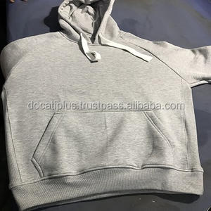 Sweats à capuche raglan tricotés imperméables et anti-plis personnalisés OEM avec panneaux latéraux côtelés pour une élasticité accrue pour hommes - Product Image 1