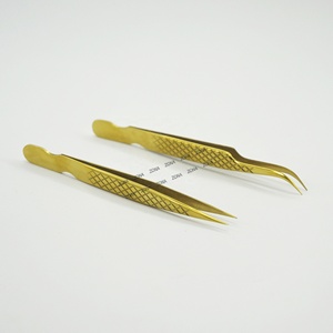 Pinces à épiler personnalisées pour Extensions de cils, en acier inoxydable, de qualité japonaise, nouveauté - Product Image 4