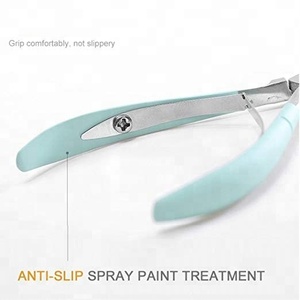 Coupe-cuticules en acier inoxydable bleu ciel Prix compétitif Outils de manucure Coupe-cuticules Vente en gros - Product Image 2