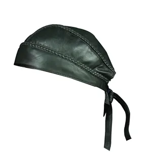 OEM Cuir Perforé Chiffons Motard Crâne Casquettes - Product Image 1