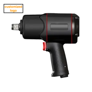 Durable 1 inch heavy duty air impact wrench with different style
