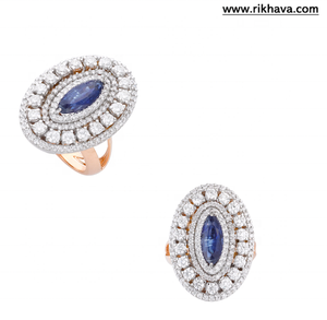 Bague en diamant-Livraison gratuite sur les achats de plus de 2000 $ Client à supporter les droits et taxes d'importation - Product Image 2