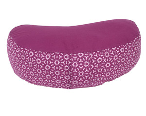 India 100% algodón sarga hecho a mano Yoga meditación media luna cojín refuerzos Color personalizable tamaño OEM marca privada - Product Image 6