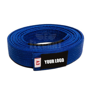 Low MoQ <strong>Customized</strong> Rand Logos Brazilian Jujitsu Kimonos High Quality <strong>Bjj</strong> <strong>Belt</strong> in Purple Color Women Sports Gear - Product Image 3