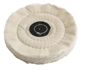 soft 6 inch cloth stitched jewelry buffing wheel